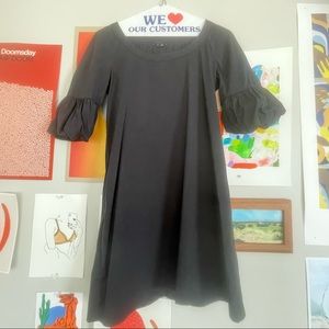 Theory Puffed-Sleeve Mini Dress Size 2